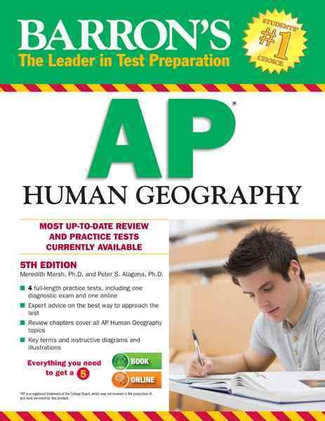 Barron's AP Human Geography cover