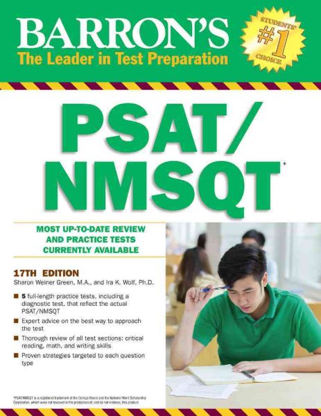 Barron's PSAT/NMSQT, 17th Edition cover