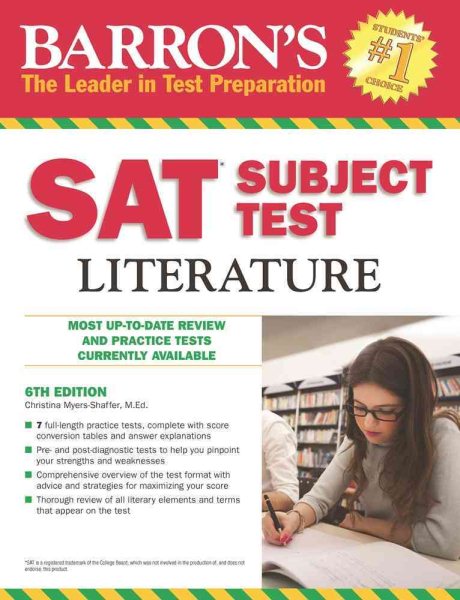 Barron's SAT Subject Test Literature, 6th Edition