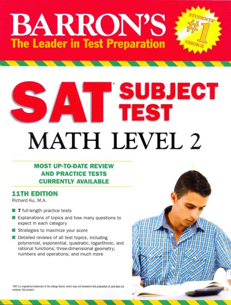 Barron's SAT Subject Test Math Level 2, 11th Edition cover