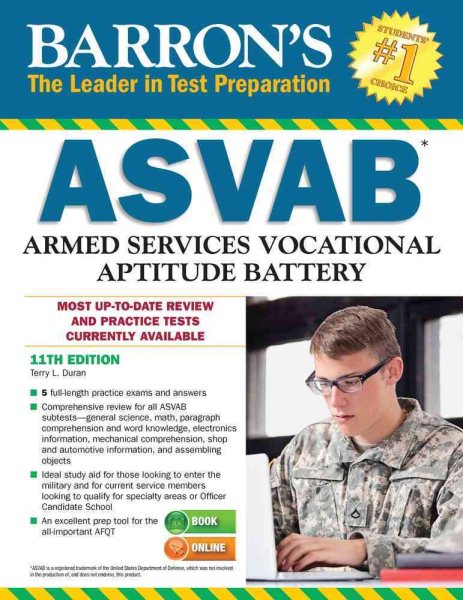 Barron's ASVAB, 11th Edition cover