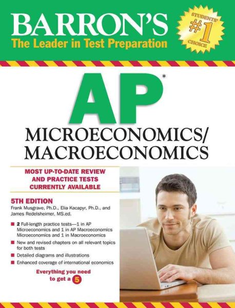 Barron's AP Microeconomics/Macroeconomics, 5th Edition cover