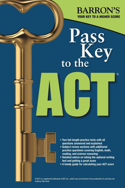 Pass Key to the ACT (Barron's Pass Key to the ACT) cover