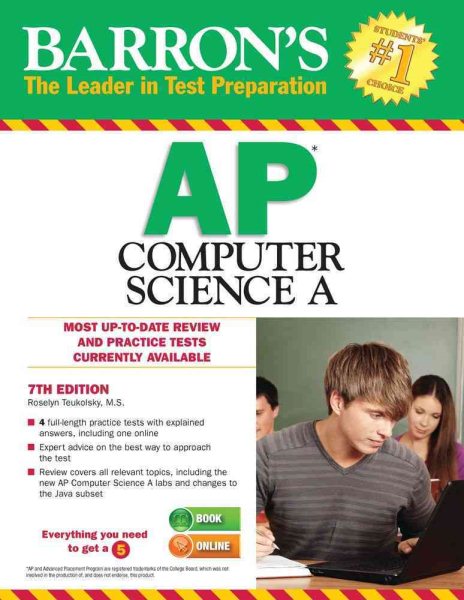 Barron's AP Computer Science A, 7th Edition cover