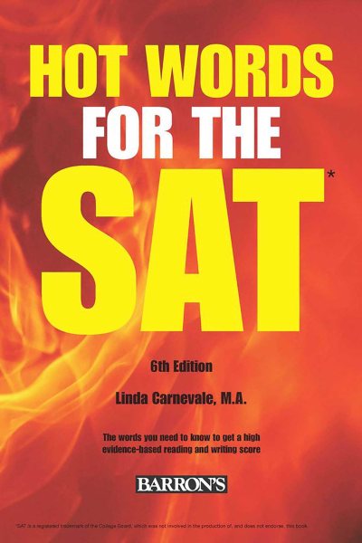 Hot Words for the SAT ED, 6th Edition (Barron's Hot Words for the SAT) cover