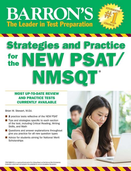 Barron's Strategies and Practice for the NEW PSAT/NMSQT (Barron's Strategies and Practice for the PSAT/NMSQT) cover