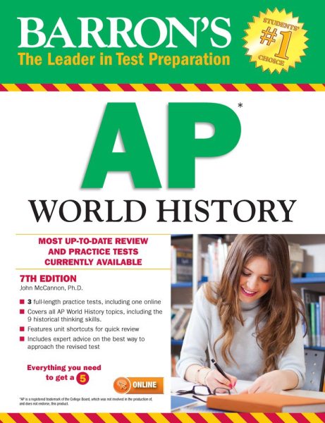 Barron's AP World History, 7th Edition cover