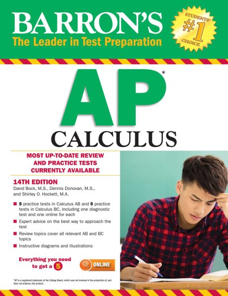 Barron's AP Calculus, 14th Edition