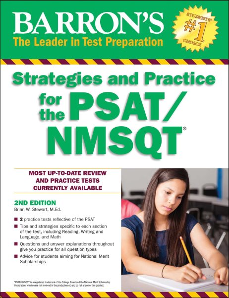Strategies and Practice for the PSAT/NMSQT (Barron's Test Prep) cover