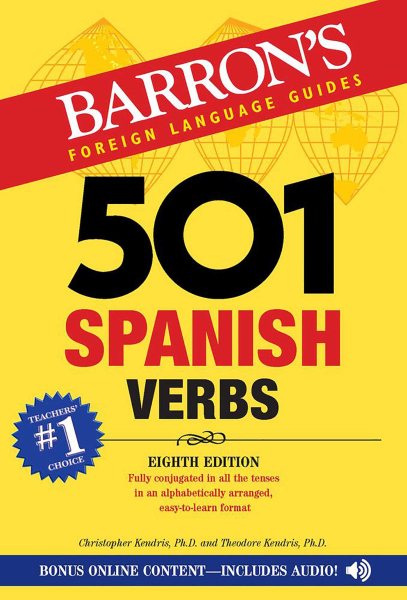 501 Spanish Verbs (501 Verb Series) cover