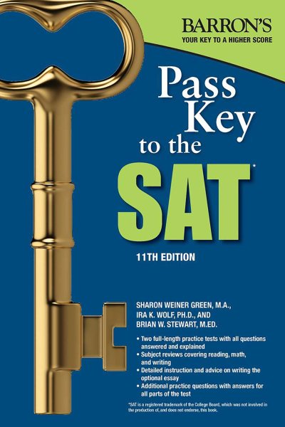 Pass Key to the SAT (Barron's Pass Key to the SAT) cover