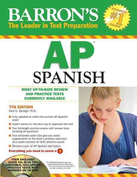 Barron's AP Spanish with Audio CDs and CD-ROM