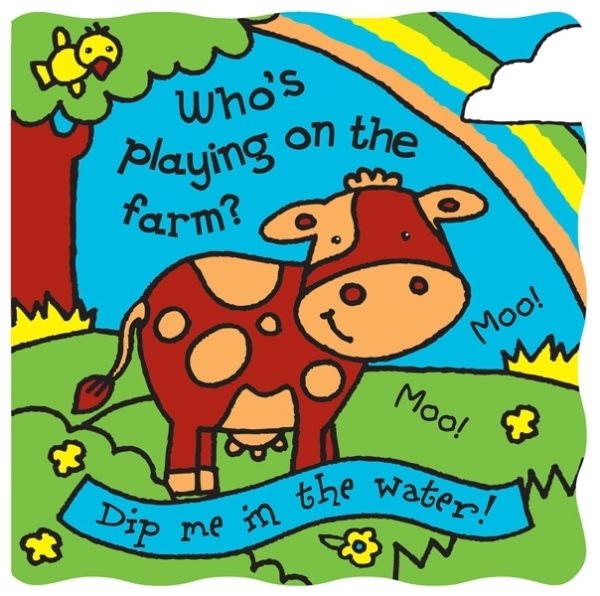 Who's Playing on the Farm? (Magic Bath Books) cover