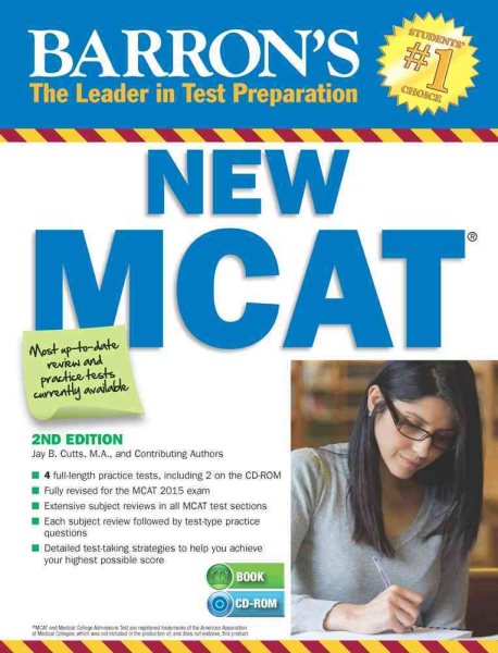 Barron's New MCAT with CD-ROM, 2nd Edition cover