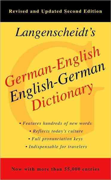 German-English, English-German Dictionary, 2nd Edition cover