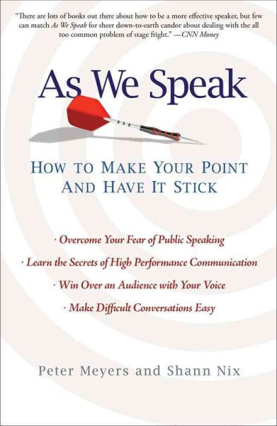 As We Speak: How to Make Your Point and Have It Stick cover