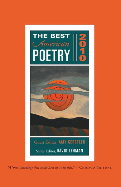 The Best American Poetry 2010: Series Editor David Lehman cover