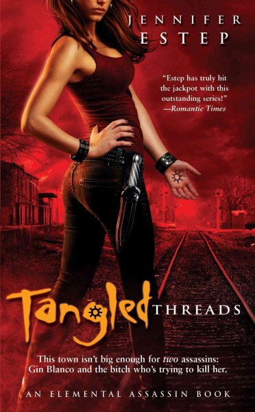 Tangled Threads (Elemental Assassin, Book 4) cover