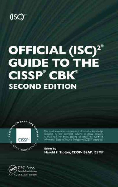 Official (ISC)2 Guide to the CISSP CBK, Second Edition ((ISC)2 Press) cover
