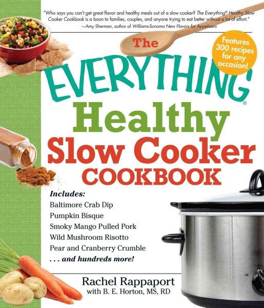 The Everything Healthy Slow Cooker Cookbook cover