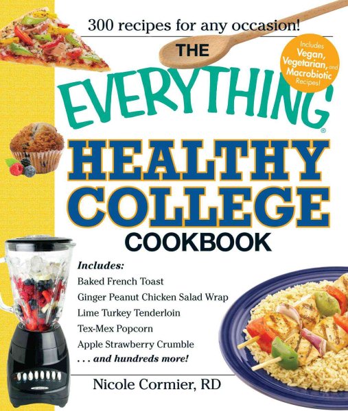 The Everything Healthy College Cookbook cover