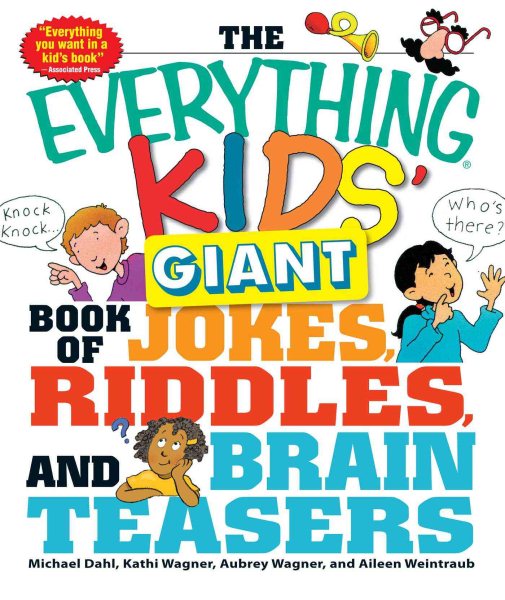 The Everything Kids' Giant Book of Jokes, Riddles, and Brain Teasers cover