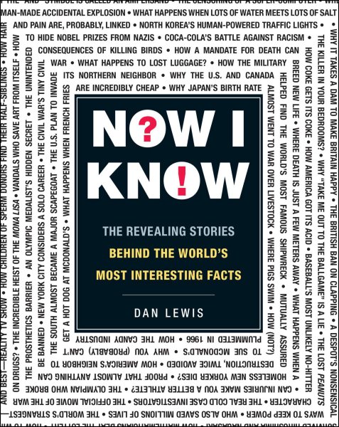 Now I Know: The Revealing Stories Behind the World's Most Interesting Facts cover