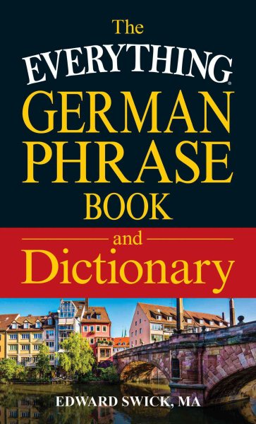 The Everything German Phrase Book & Dictionary cover