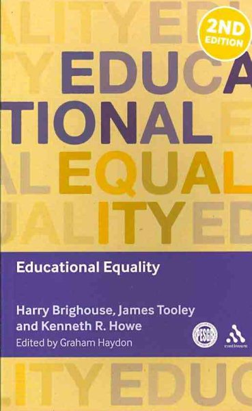 Educational Equality (Key Debates in Educational Policy) cover