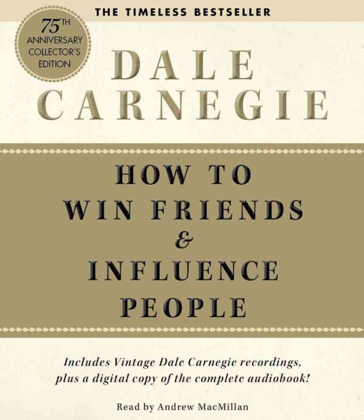How To Win Friends And Influence People Deluxe 75th Anniversary Edition cover