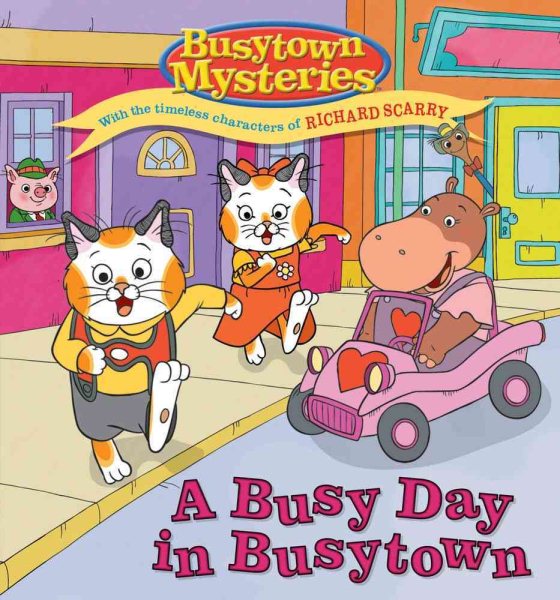 A Busy Day in Busytown (Busytown Mysteries) cover
