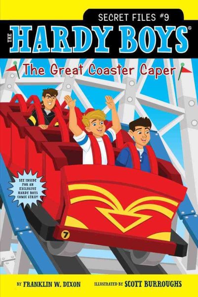 The Great Coaster Caper (Hardy Boys: The Secret Files) cover