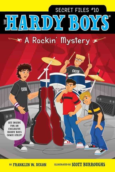 A Rockin' Mystery (10) (Hardy Boys: The Secret Files) cover