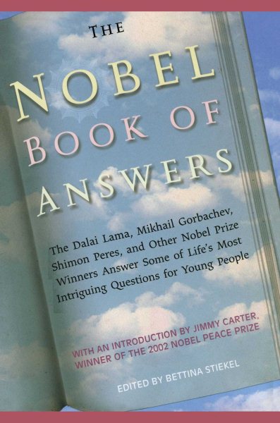 The Nobel Book of Answers: The Dalai Lama, Mikhail Gorbachev, Shimon Peres, a cover