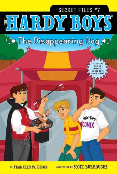 The Disappearing Dog (Hardy Boys: The Secret Files) cover