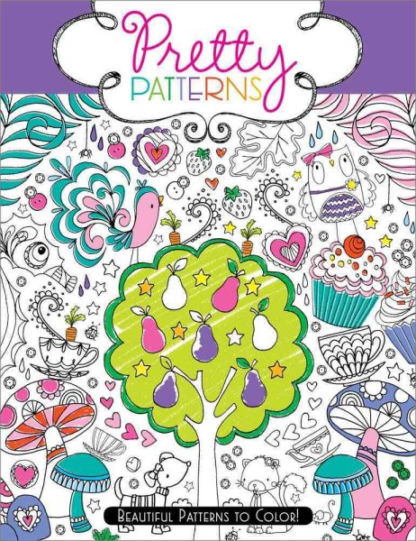 Pretty Patterns: Beautiful Patterns to Color! cover