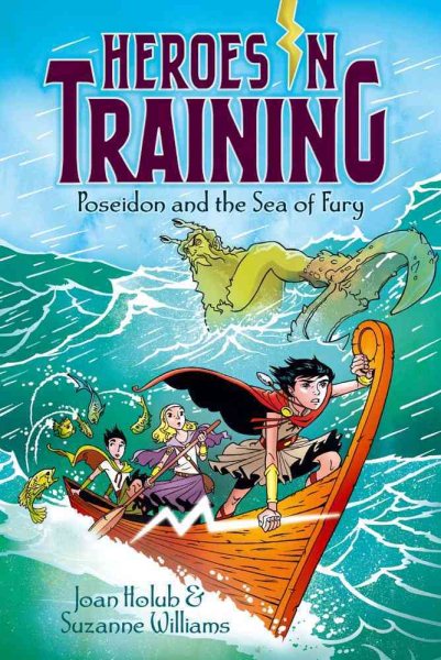Poseidon and the Sea of Fury (2) (Heroes in Training) cover