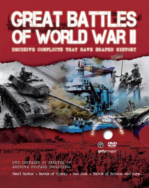 Great Battles of World War II (With DVD) (Great Battles W/DVD) cover
