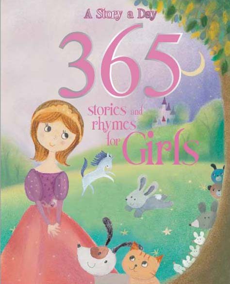 365 Stories and Rhymes for Girls cover