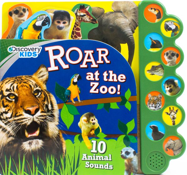 Discovery Kids Roar at the Zoo Sound Book (Discovery 10 Button)