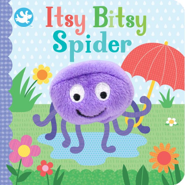 The Itsy Bitsy Spider Finger Puppet Book (Little Learners) cover