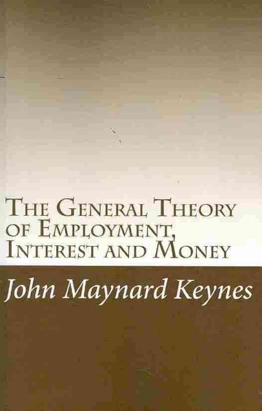 The General Theory of Employment, Interest and Money cover