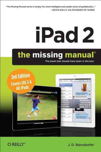 iPad 2: The Missing Manual cover