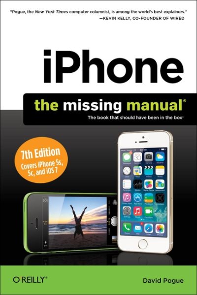 IPhone: The Missing Manual cover