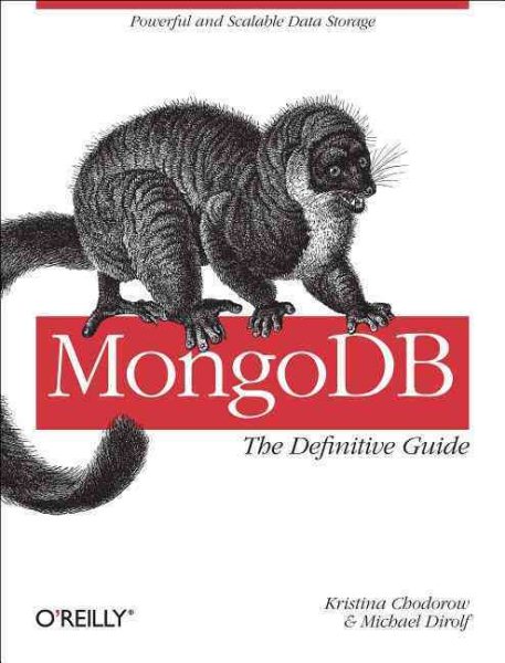 MongoDB: The Definitive Guide cover