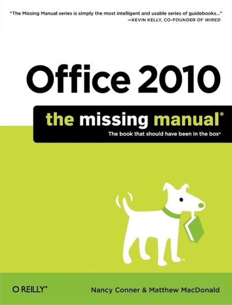 Office 2010: The Missing Manual (Missing Manuals) cover