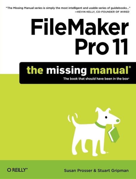 FileMaker Pro 11: The Missing Manual cover