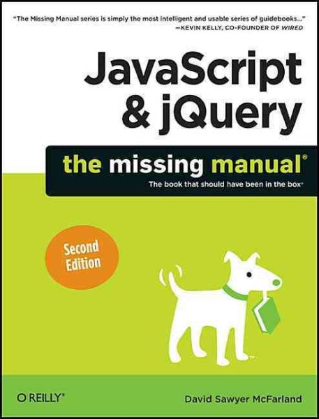 JavaScript & jQuery: The Missing Manual cover