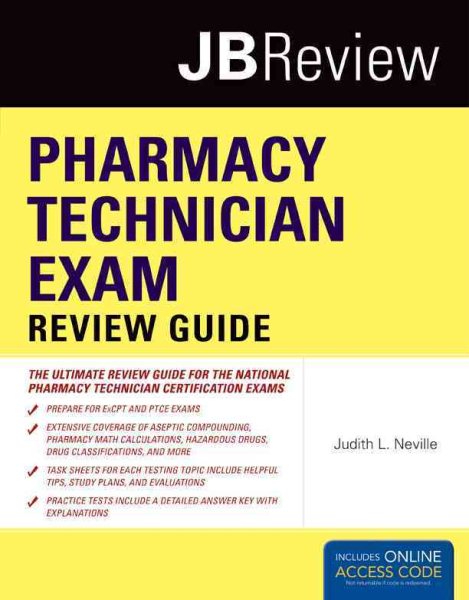 Pharmacy Technician Exam Review Guide & Navigate TestPrep: Review Guide with Online Access Code