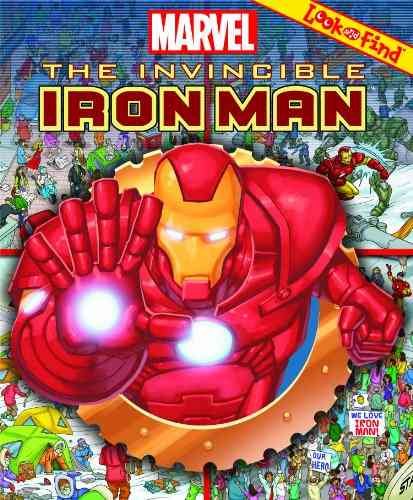 Look and Find: Marvel, The Invincible Iron Man (Marvel Iron Man) cover